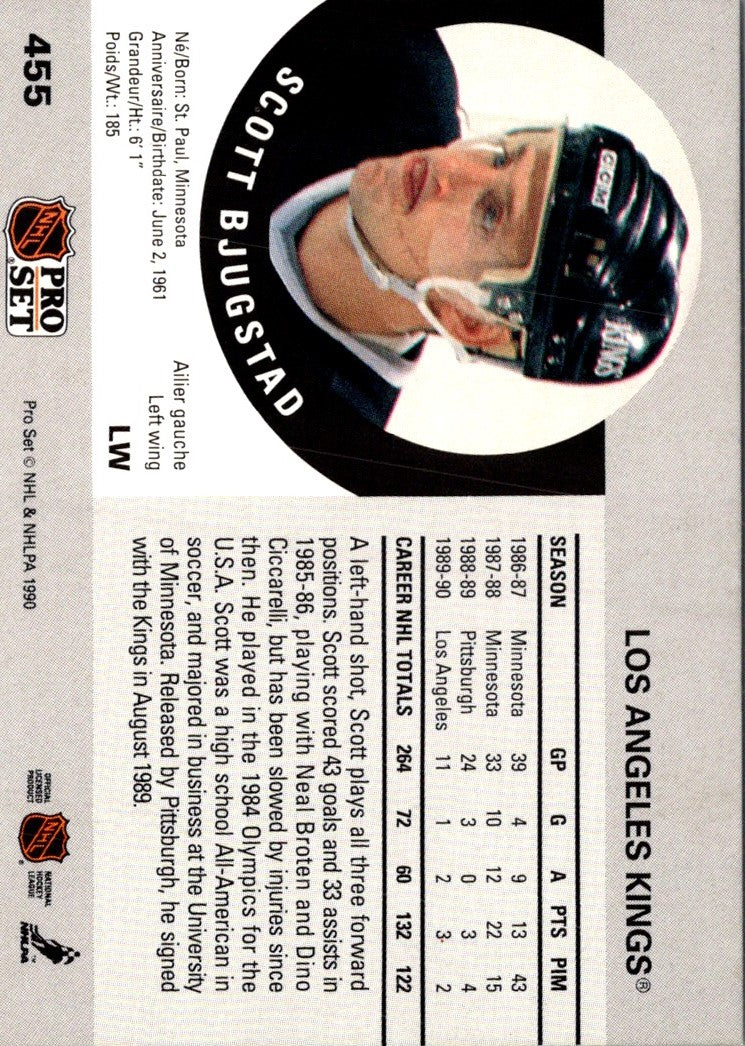 1990 Pro Set Scott Bjugstad