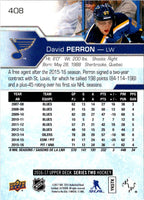 2017 Upper Deck David Perron #408