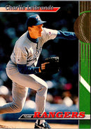 1993 Stadium Club Texas Rangers Charlie Leibrandt