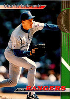 1993 Stadium Club Texas Rangers Charlie Leibrandt #16