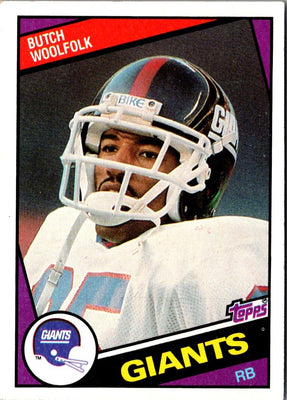 1984 Topps Butch Woolfolk #324