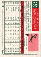 2008 Topps Heritage Felix Pie #250