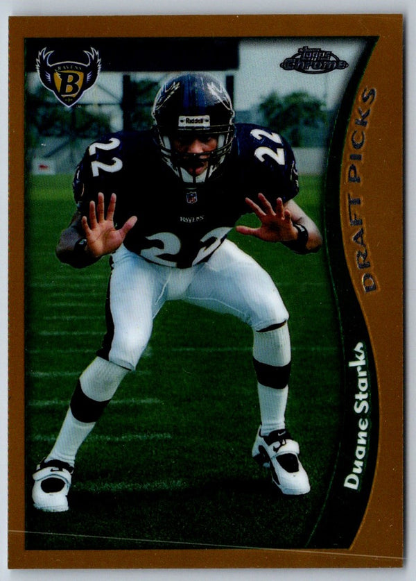 1998 Topps Season Opener Duane Starks #3 Rookie