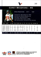 2002 Fleer Premium Corey Bradford #20