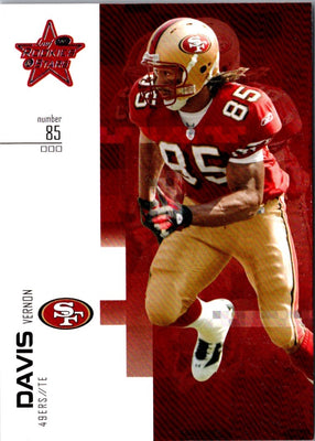 2007 Leaf Rookies & Stars Vernon Davis #48