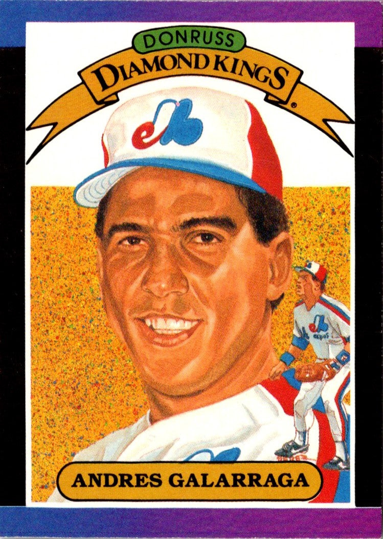 1989 Diamond Kings Andres Galarraga