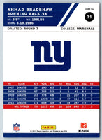 2012 Score Ahmad Bradshaw #31
