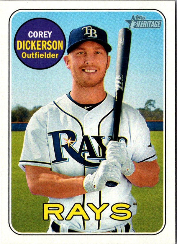 2018 Topps Heritage Corey Dickerson #88