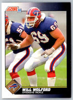 1991 Score Will Wolford #472