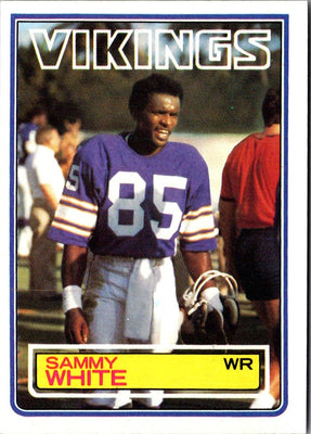 1983 Topps Sammie White #107