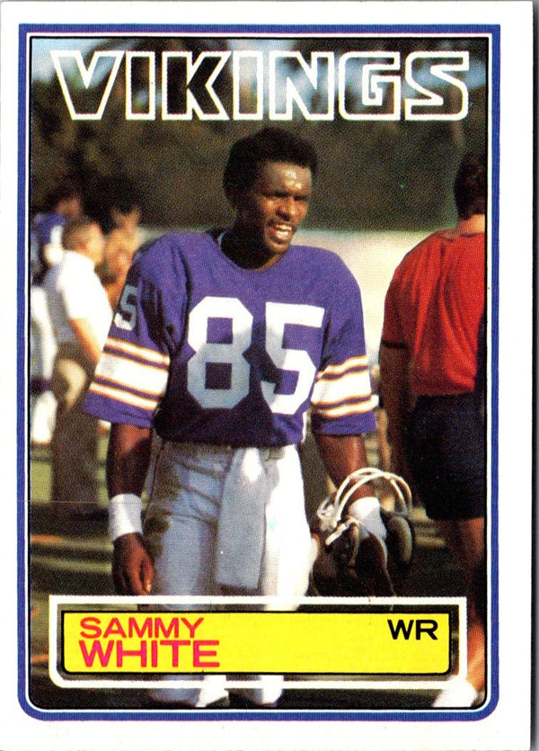 1983 Topps Sammie White #107