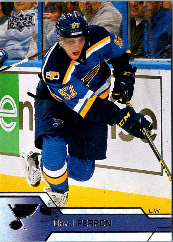 2017 Upper Deck David Perron #408