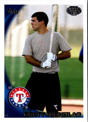 2010 Topps Pro Debut Brett Nicholas #304