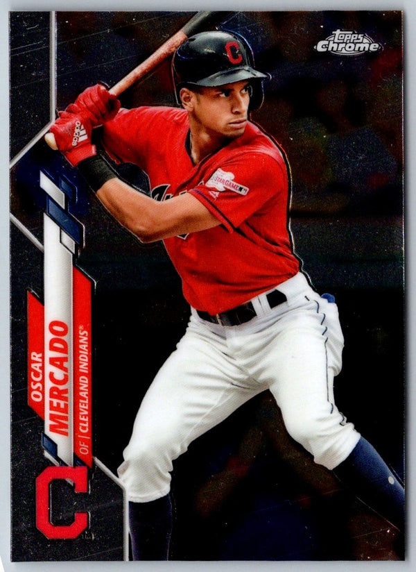 2020 Topps Chrome Oscar Mercado #182