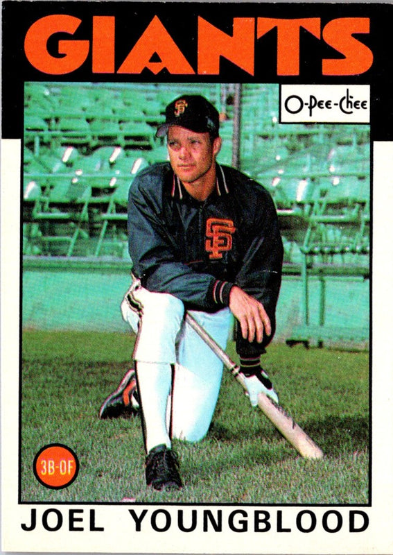 1986 O-Pee-Chee Joel Youngblood #177