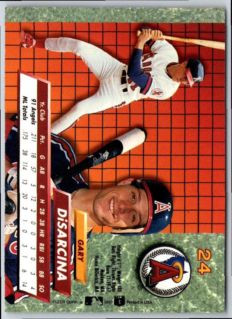 1992 Ultra Gary DiSarcina