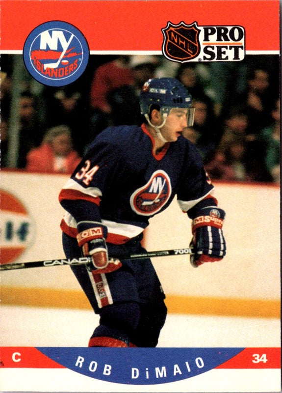 1990 Pro Set Rob DiMaio #625 Rookie