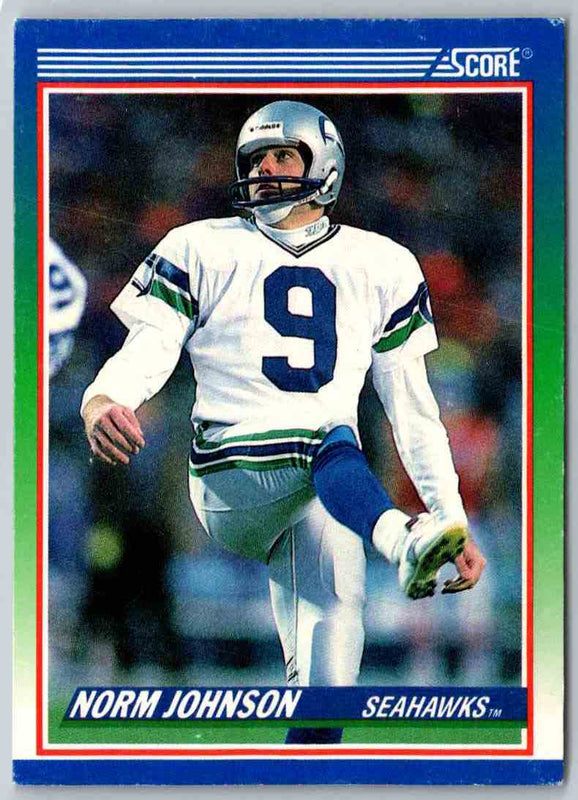 1990 Score Norm Johnson #410