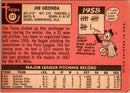 1969 Topps Joe Grzenda