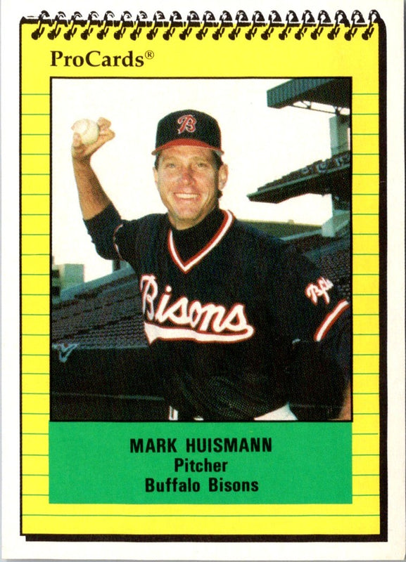 1991 ProCards Mark Huismann #535