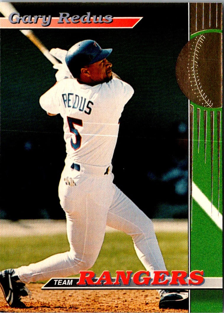 1993 Stadium Club Texas Rangers Gary Redus