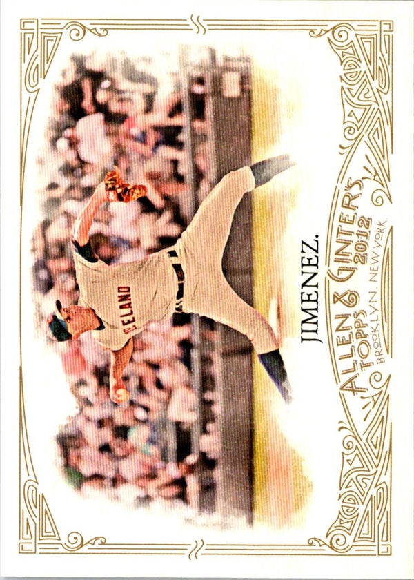 2012 Topps Allen & Ginter Ubaldo Jimenez #174