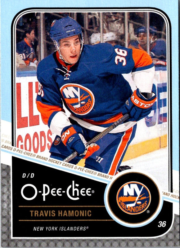 2011 O-Pee-Chee Travis Hamonic #153