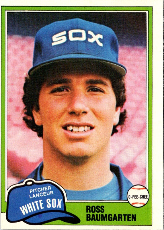 1981 O-Pee-Chee Ross Baumgarten #328