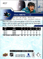 2017 Upper Deck Matt Nieto #407