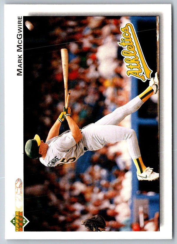 1992 Upper Deck Mark McGwire #153