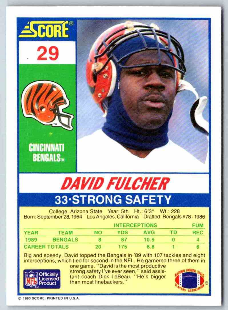 1990 Score Lorenzo White