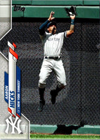 2020 Topps 582 Montgomery Aaron Hicks #252