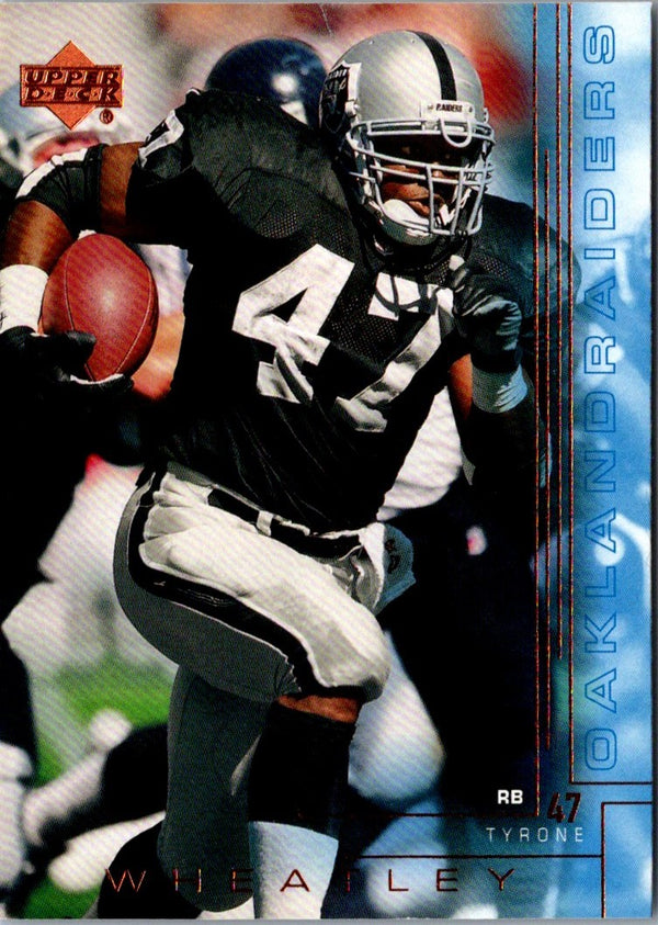 2000 Upper Deck Tyrone Wheatley #148