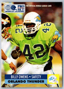 1991 Proset World League Billy Owens