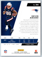 2020 Panini Chronicles Draft Picks Playoff Signatures Devin Asiasi #6