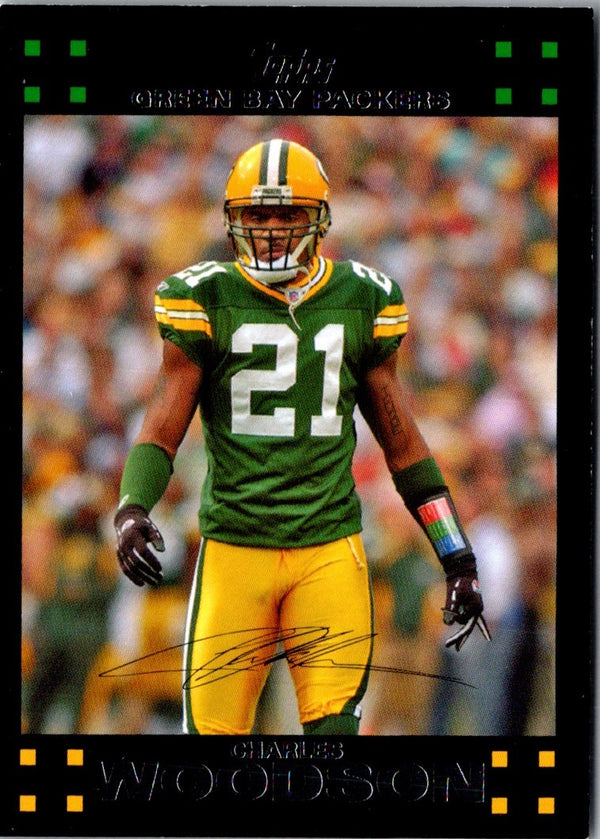 2007 Topps Green Bay Packers Charles Woodson #7