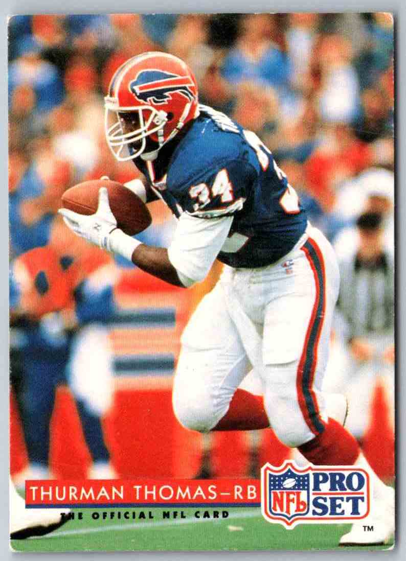 1990 Proset Thurman Thomas