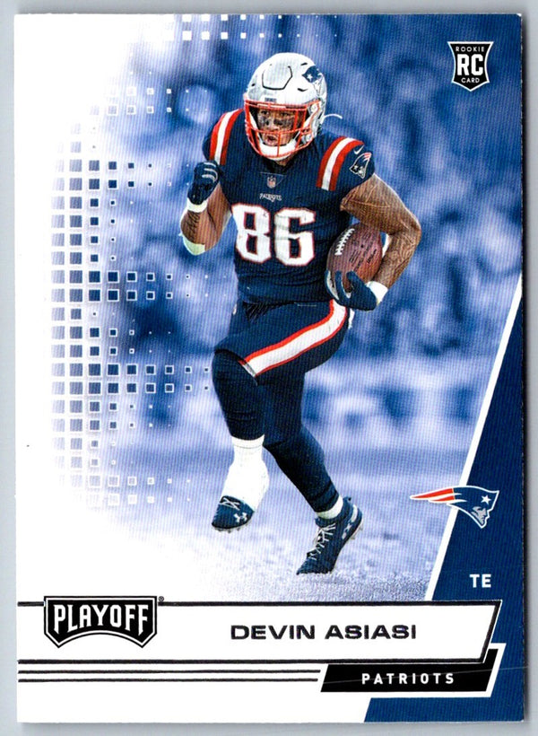 2020 Panini Chronicles Draft Picks Playoff Signatures Devin Asiasi #6