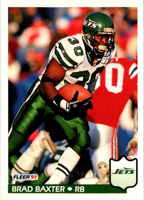 1992 Fleer Brad Baxter #303