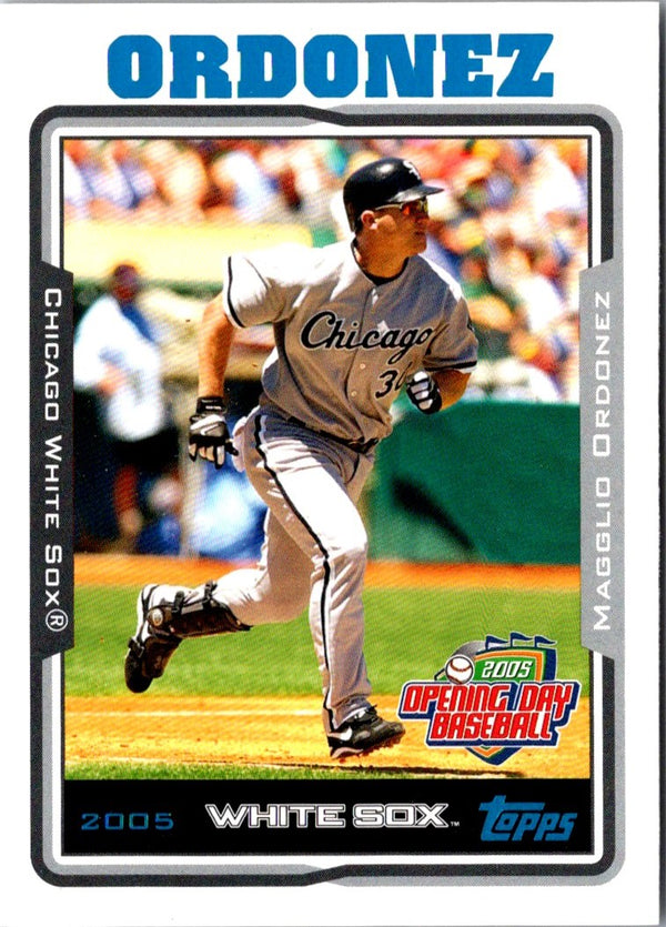 2005 Topps Opening Day Magglio Ordonez #89