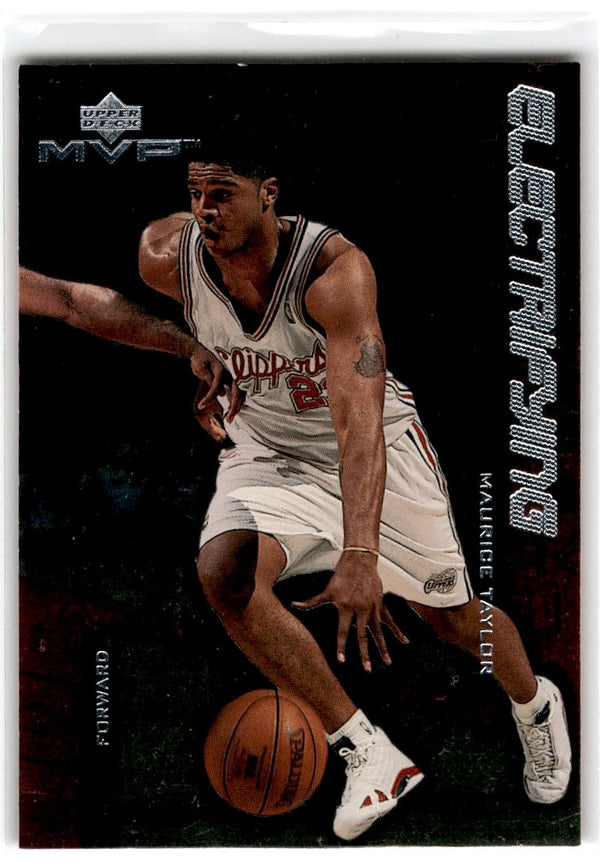 1999 Upper Deck MVP Electrifying Maurice Taylor #E13