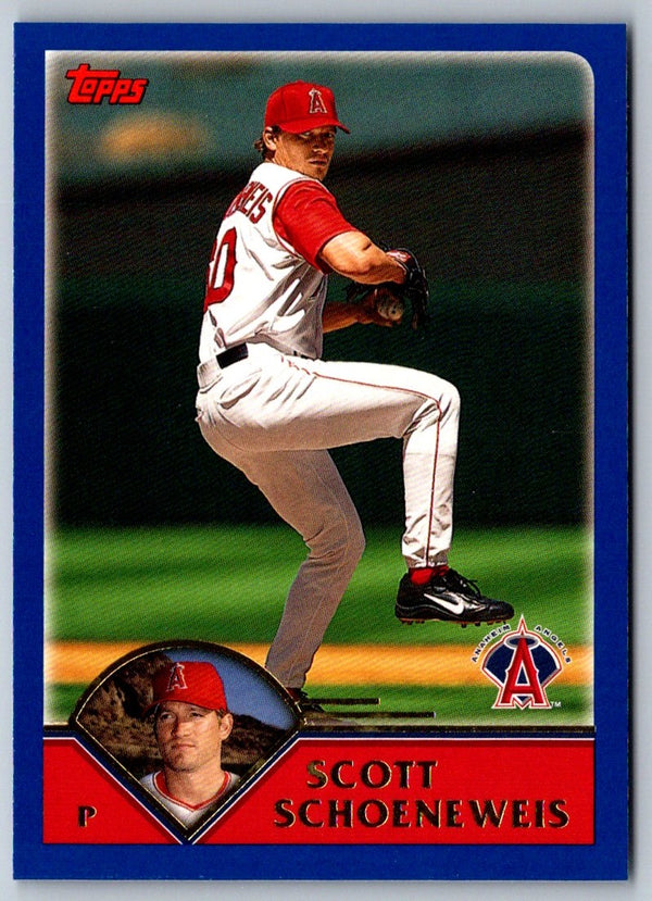 2003 Topps Scott Schoeneweis #467