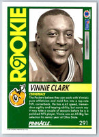 1991 Pinnacle Vinnie Clark #291