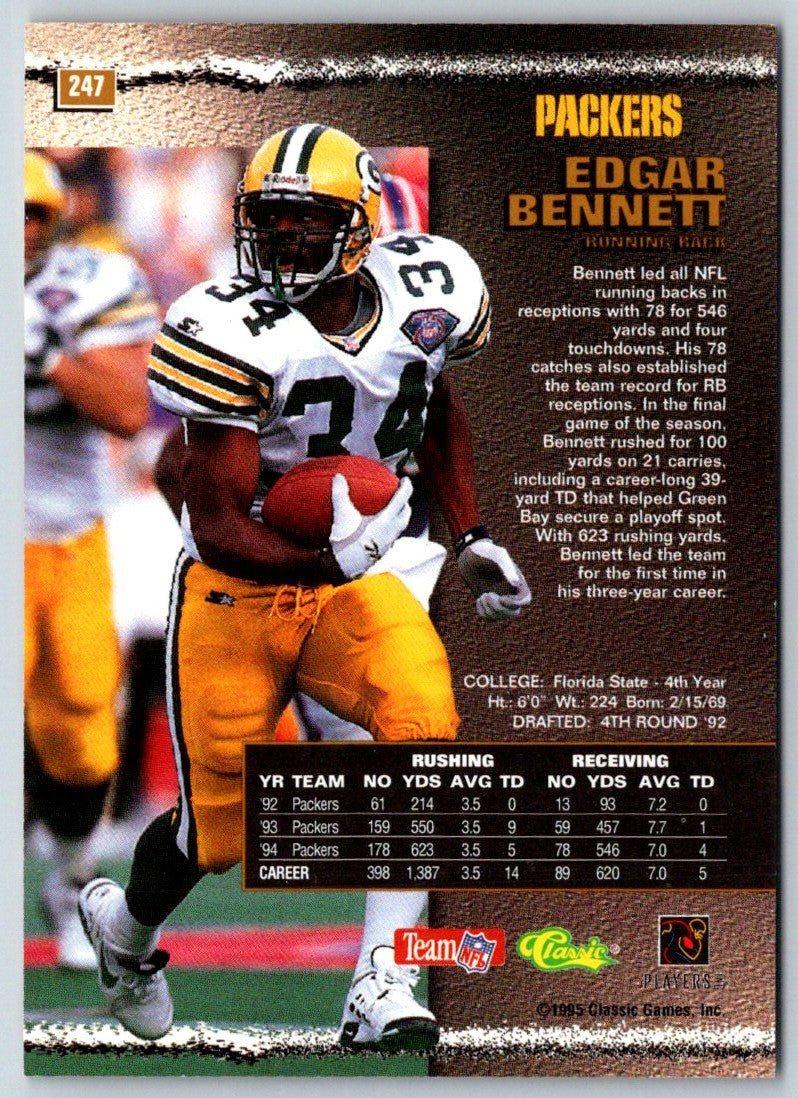 1995 Pro Line Edgar Bennett