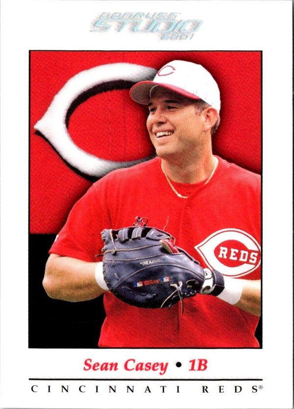 2001 Donruss Studio Sean Casey #59