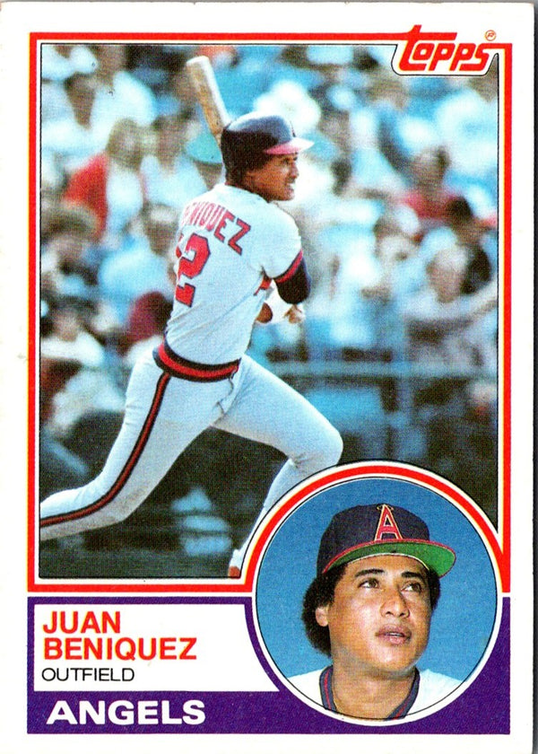 1983 Topps Juan Beniquez #678