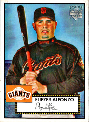 2006 Topps 1952 Edition Eliezer Alfonzo #59 Rookie