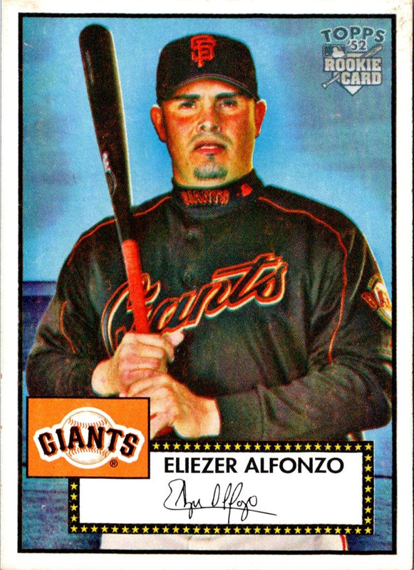2006 Topps 1952 Edition Eliezer Alfonzo #59 Rookie
