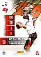 2014 Panini Contenders Josh McCown #22