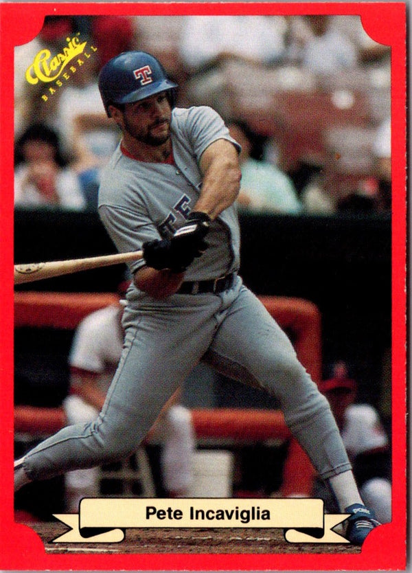 1988 Classic Red Pete Incaviglia #177